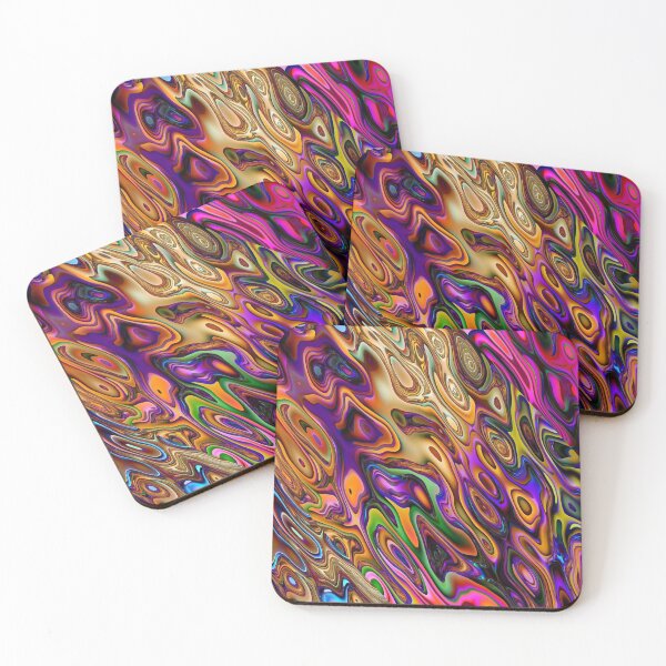 Item preview, Colorful Liquid Style Psychedelic Pattern Design  designed and sold by EarthArtDesigns.