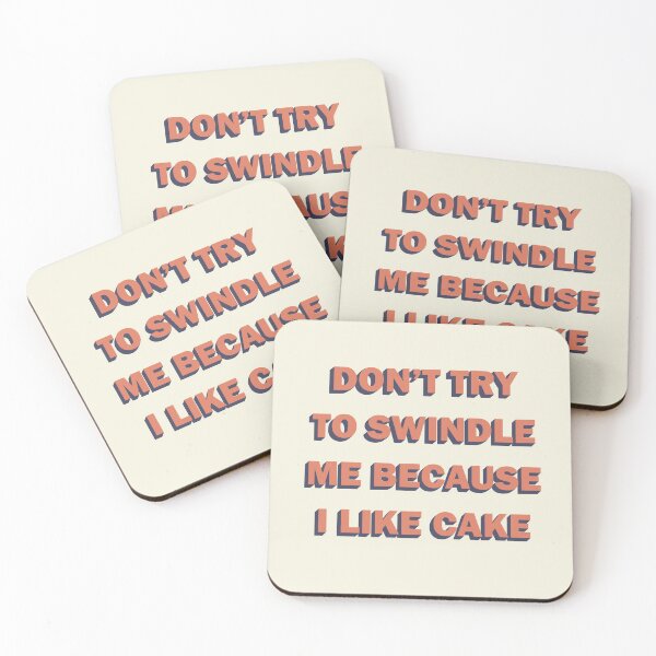 Item preview, Don't Try To Swindle Me Because I Like Cake - 90 Day Fiance - Angela Qoute designed and sold by AmberCamera.