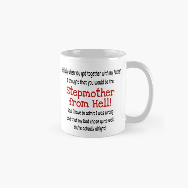Step Mom Gift Ideas Funny Mother's Day Gift for Stepmom Mug for
