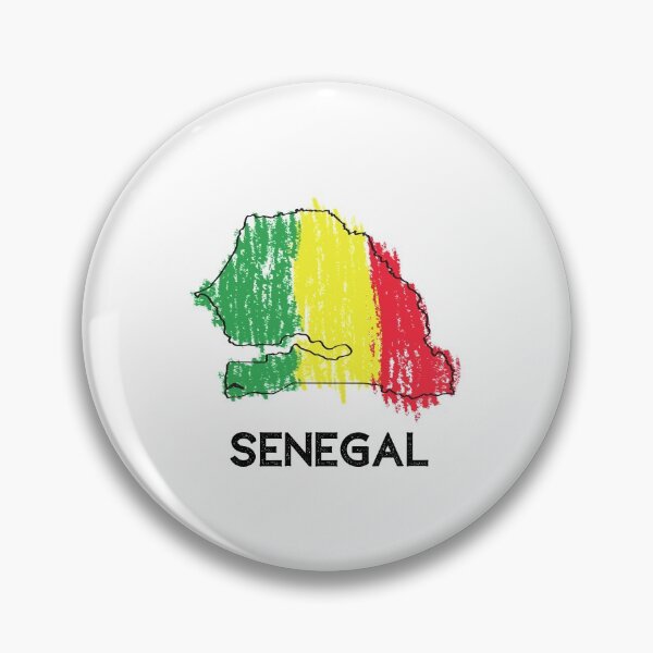 Item preview, senegal map africa designed and sold by mikoala50.
