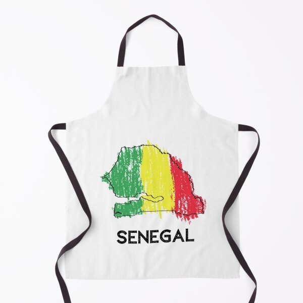 Item preview, senegal map africa designed and sold by mikoala50.