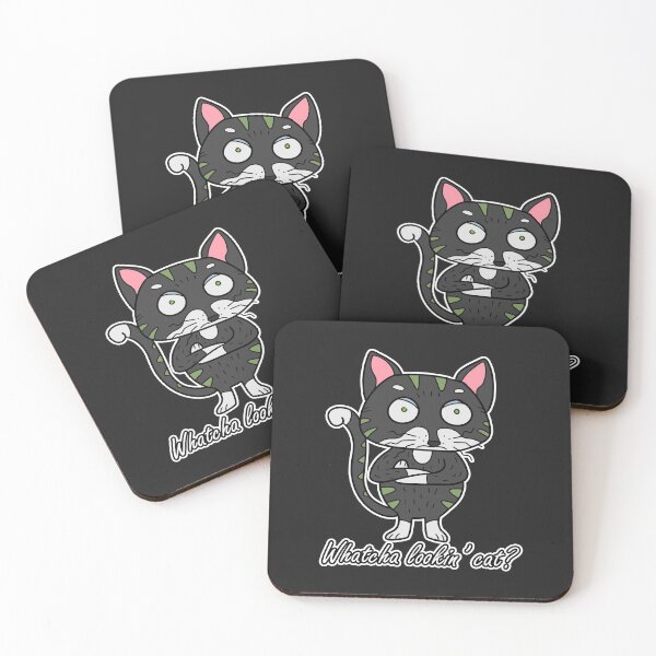 Item preview, Whatcha Lookin' Cat? designed and sold by beestjes.