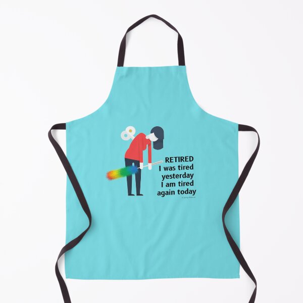 Item preview, Retired I was Tired Yesterday I Am Tired Again Today Cleaning Lady Gifts designed and sold by SavvyCleaner.