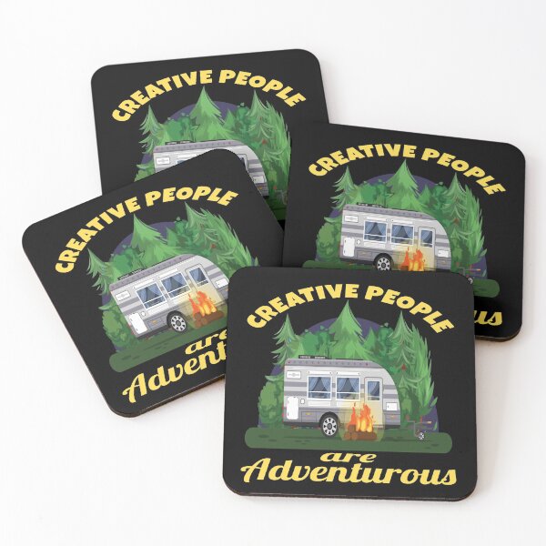 Item preview, Camping Camper Creative People Are Adventurous designed and sold by fantasticdesign.