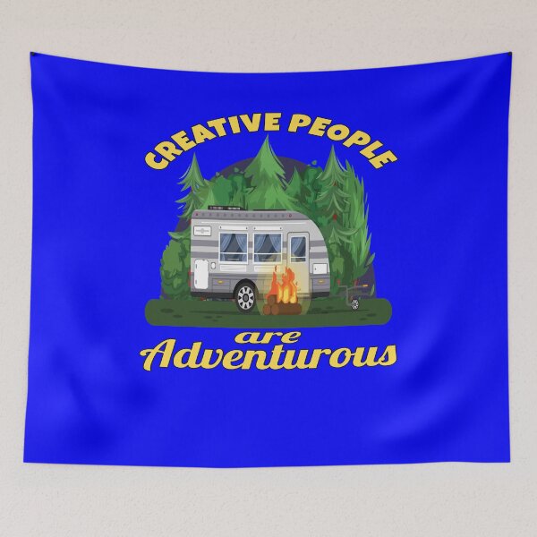 Item preview, Camping Camper Creative People Are Adventurous designed and sold by fantasticdesign.