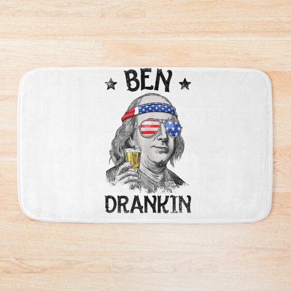 Item preview, 4th of July Shirts for Men Ben Drankin Benjamin White  designed and sold by BanBay.