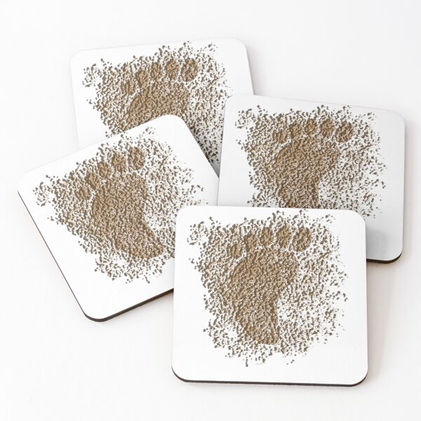 Item preview, Sandy Human Footprint (White) designed and sold by AbsurdlyEpic.