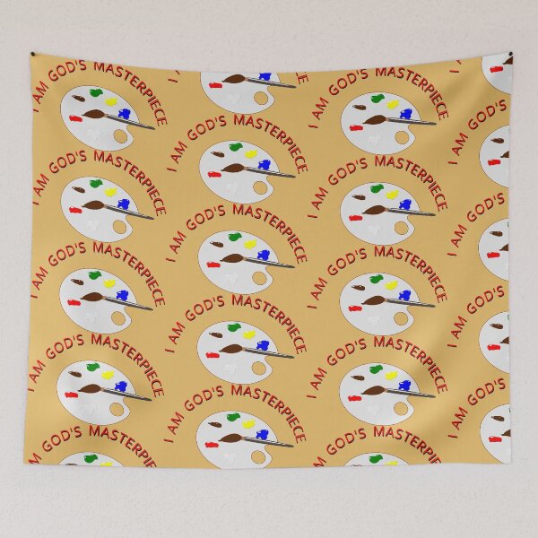 Item preview, I am God's masterpiece designed and sold by sandiey.
