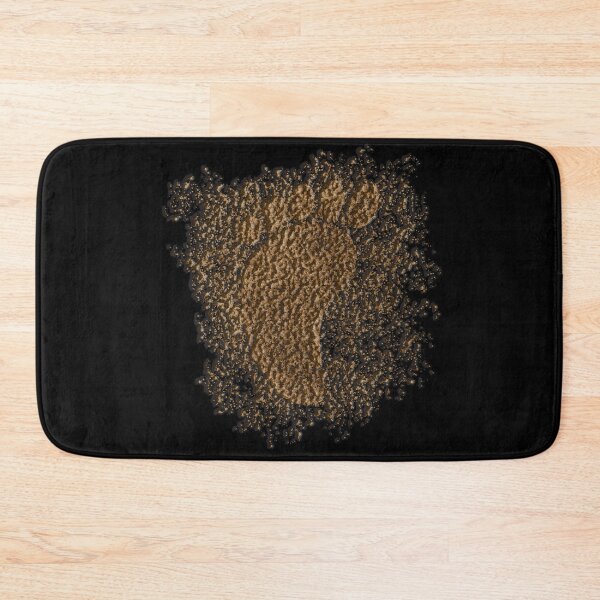 Item preview, Sandy Human Footprint (Black) designed and sold by AbsurdlyEpic.