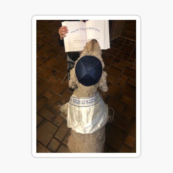 Item preview, Bark Mitzvah - Jewish Dog designed and sold by melaniemeisner.