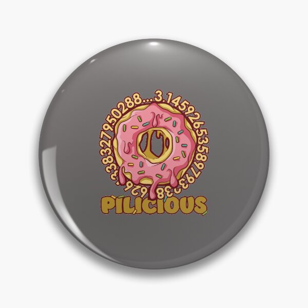 Item preview, Pilicious Doughnut Pi Math Donut designed and sold by FalkDania.