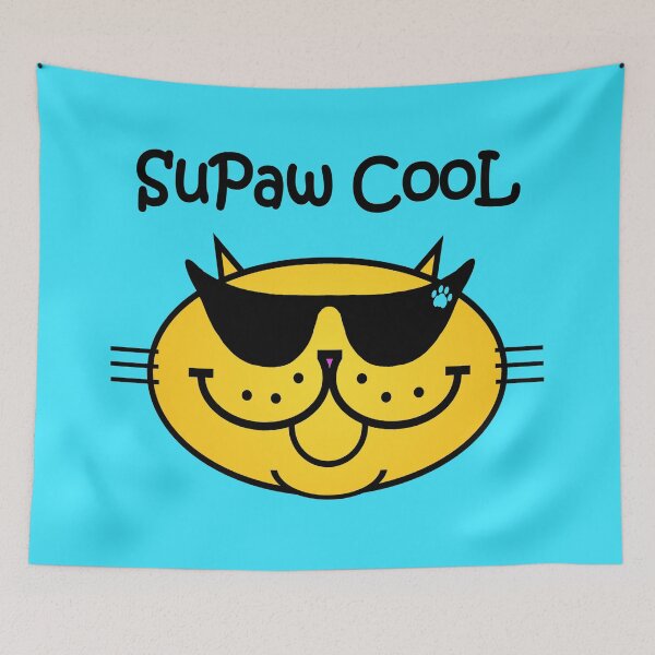Item preview, SuPaw CooL - Sunny Yellow designed and sold by RawSunArt.