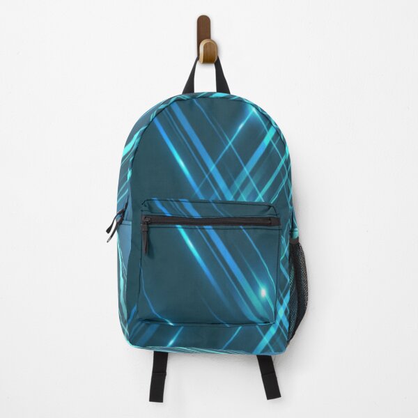 Item preview, Blue Highlighted Straight Lines Abstract Design Technology Futuristic designed and sold by WearWolfDesigns.