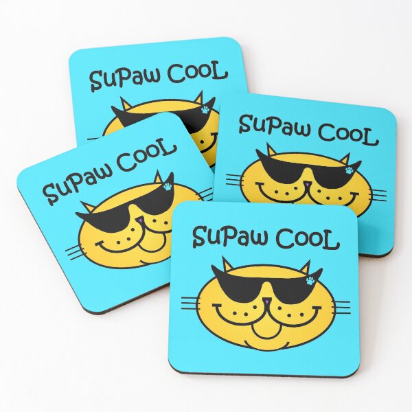 Item preview, SuPaw CooL - Sunny Yellow designed and sold by RawSunArt.
