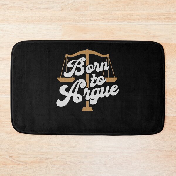 Item preview, Born To Argue Lawyer Attorney Advocate Gift designed and sold by Marcid95.
