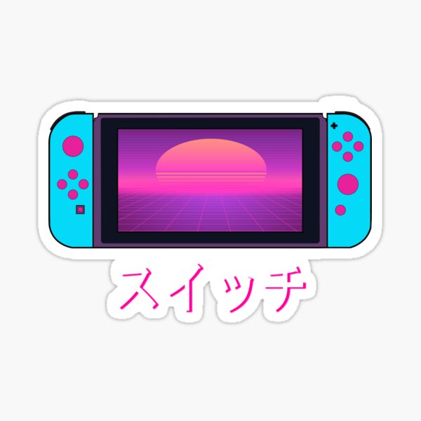 Item preview, Switch Vaporwave Design  designed and sold by Wasabisan.