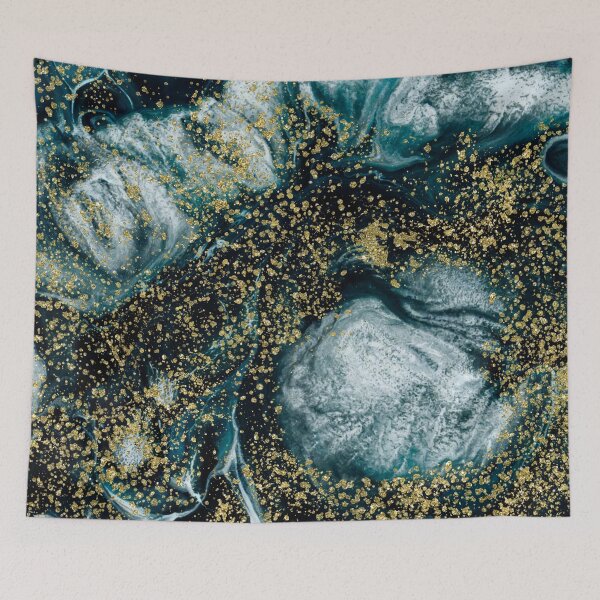 Item preview, Velvet Indigo Marble with Golden Specks designed and sold by cadinera.