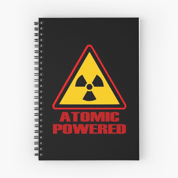 Item preview, 'Atomic Powered' Warning Sign designed and sold by Michael Pilinski.