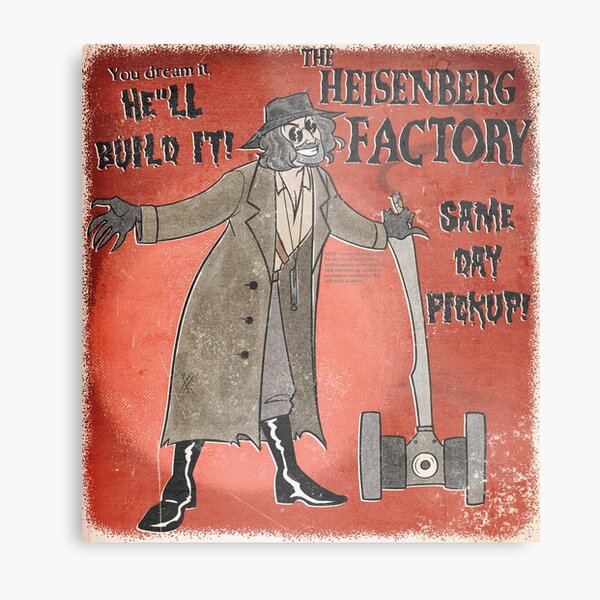 Heisenberg Factory Metal Print