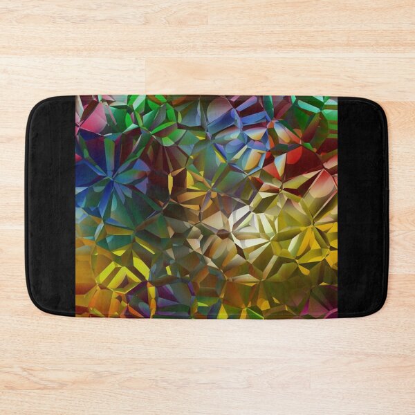 Item preview, Crystalline Multi-Color Abstract Digital Art Design designed and sold by EarthArtDesigns.