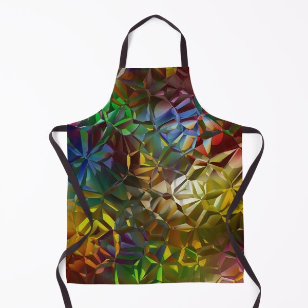 Item preview, Crystalline Multi-Color Abstract Digital Art Design designed and sold by EarthArtDesigns.