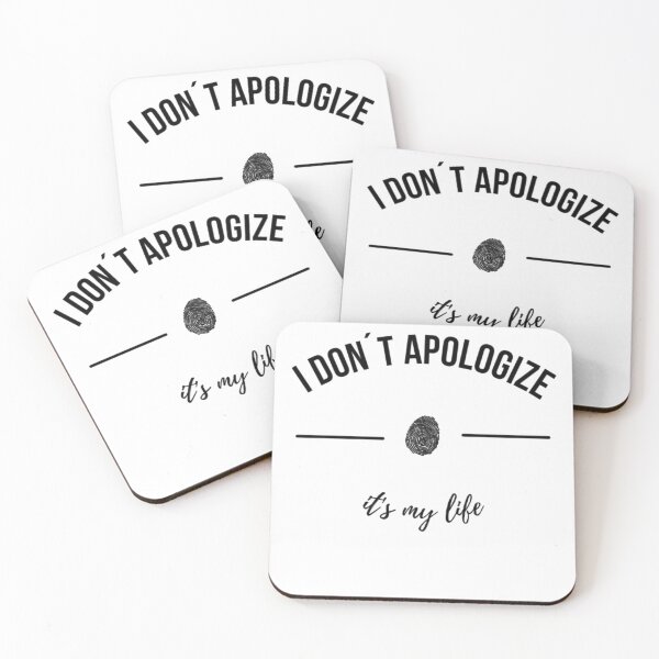 Item preview, I DON´T APOLOGIZE designed and sold by David Miranda.