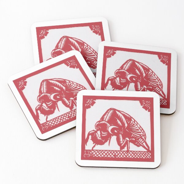 Item preview, A Cicada paper cut designed and sold by WilliamSchaff.