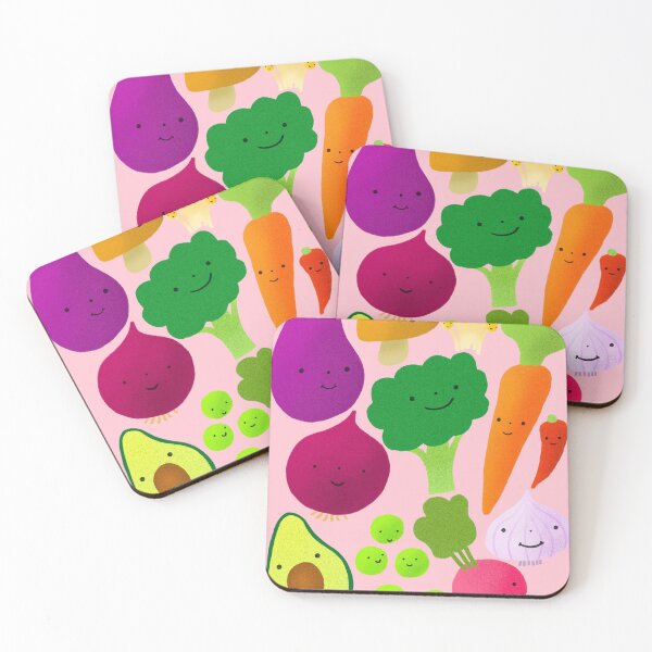 Item preview, cute vegetables illustration designed and sold by Mia Page.