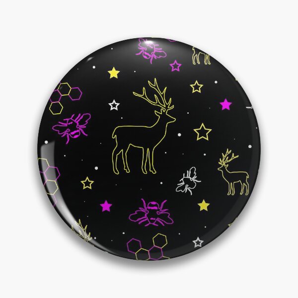 Item preview, galaxy of bug and deer designed and sold by Beautiqueart.