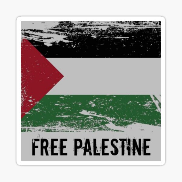 Free Palestine Sticker