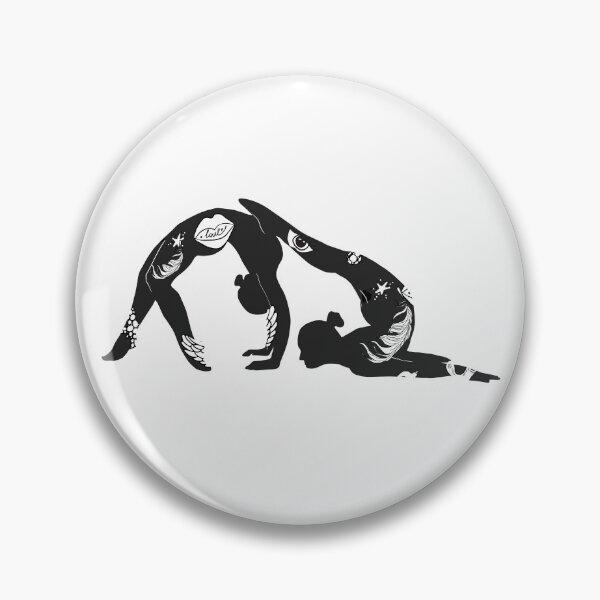 Item preview, gymnasts bw designed and sold by Anastasiia Yurevych.