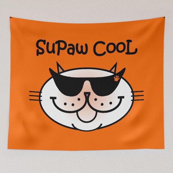 Item preview, SuPaw CooL - Flame Point Siamese designed and sold by RawSunArt.