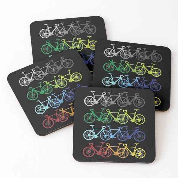 Item preview, Bicycles rainbow cyclists cyclists designed and sold by MisterMacadamia.
