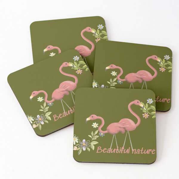 Item preview, Flamingos and nature. designed and sold by IvyHonorio8.