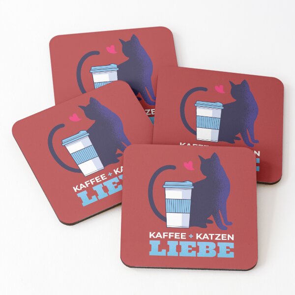 Artikelvorschau, Liebe Katze Kaffee Katzen Katzenbesitzer Geschenk entworfen und verkauft von MoonCat26.
