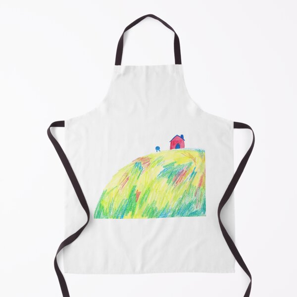 Item preview, A House on a Hill quirky illustration designed and sold by Mia Page.