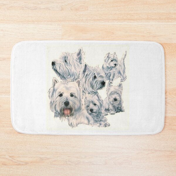 Item preview, West Highland White Terrier Montage designed and sold by BarbBarcikKeith.