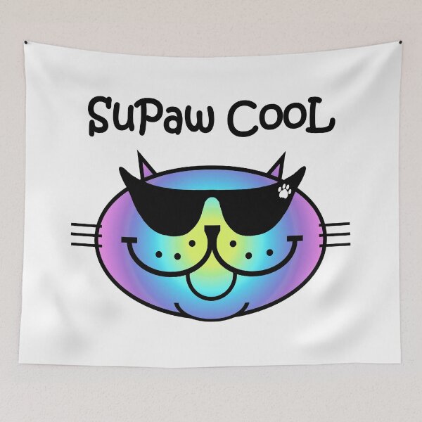 Item preview, SuPaw CooL - Rainbow designed and sold by RawSunArt.