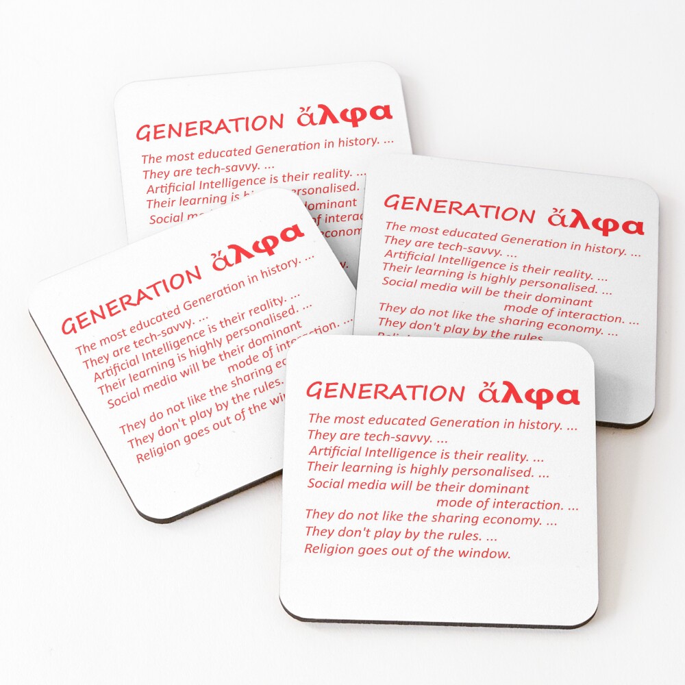Item preview, Coasters (Set of 4) designed and sold by FunETees.