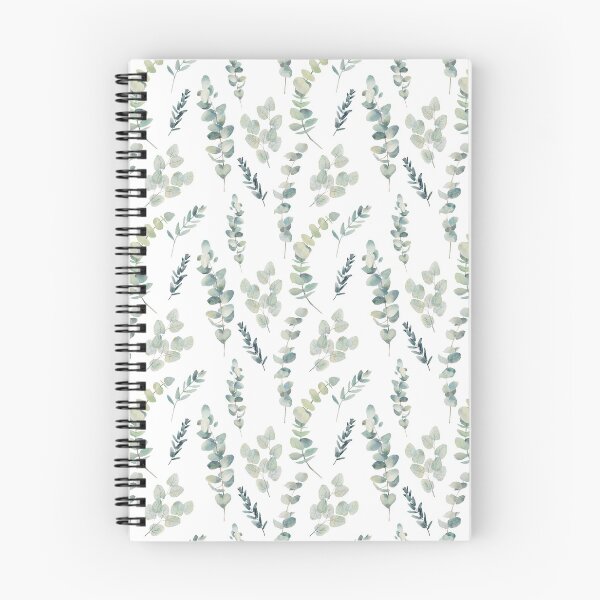 Item preview, Eucalyptus watercolor pattern designed and sold by ldinka.