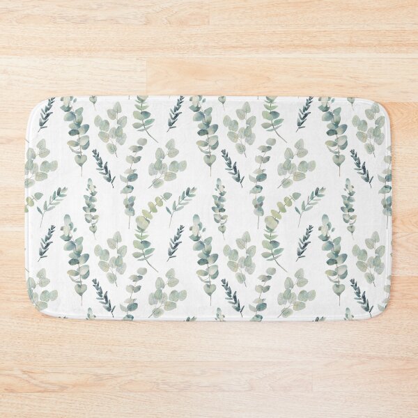 Item preview, Eucalyptus watercolor pattern designed and sold by ldinka.