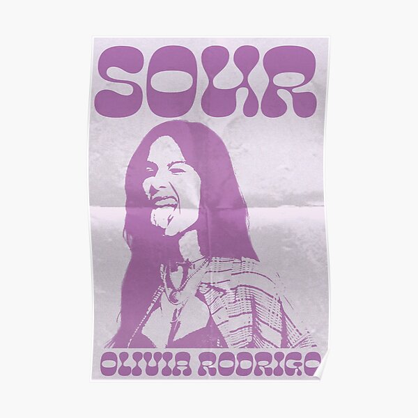 Olivia Rodrigo SOUR Poster