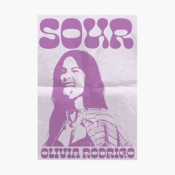 Olivia Rodrigo SOUR Fotodruck