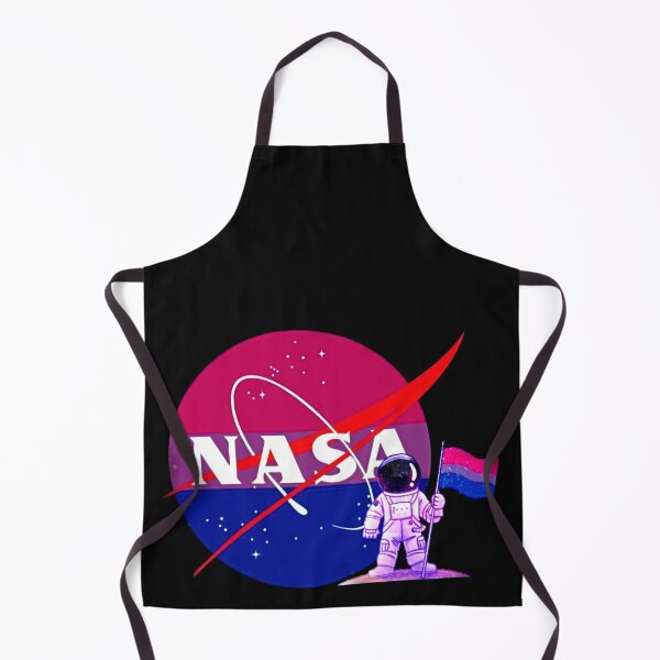 Item preview, NASA logo bisexual flag designed and sold by JustAnotherBee.