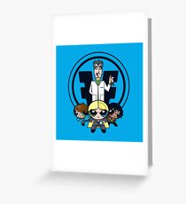 Power Fringe Division Greeting Card