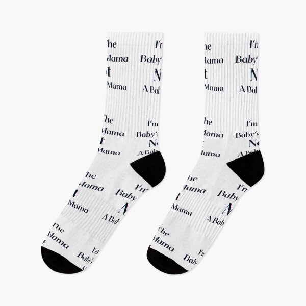 Item preview, Im the Baby's Mama Not  A Baby Mama designed and sold by Fabuluss4Life.