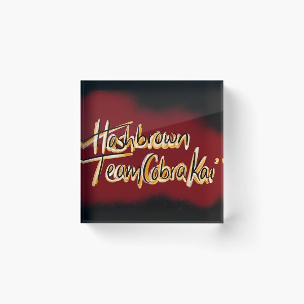 Item preview, Hash brown team cobra kai  designed and sold by TheCosyFruitbat.