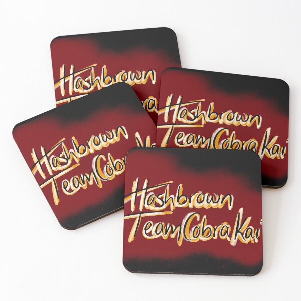 Item preview, Hash brown team cobra kai  designed and sold by TheCosyFruitbat.