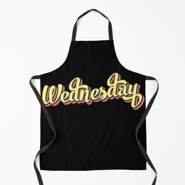 Item preview, Retro colorful font wednesday designed and sold by PrintsyGal.