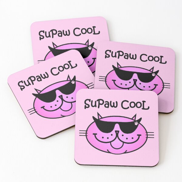 Item preview, SuPaw CooL - PURRty in Pink designed and sold by RawSunArt.